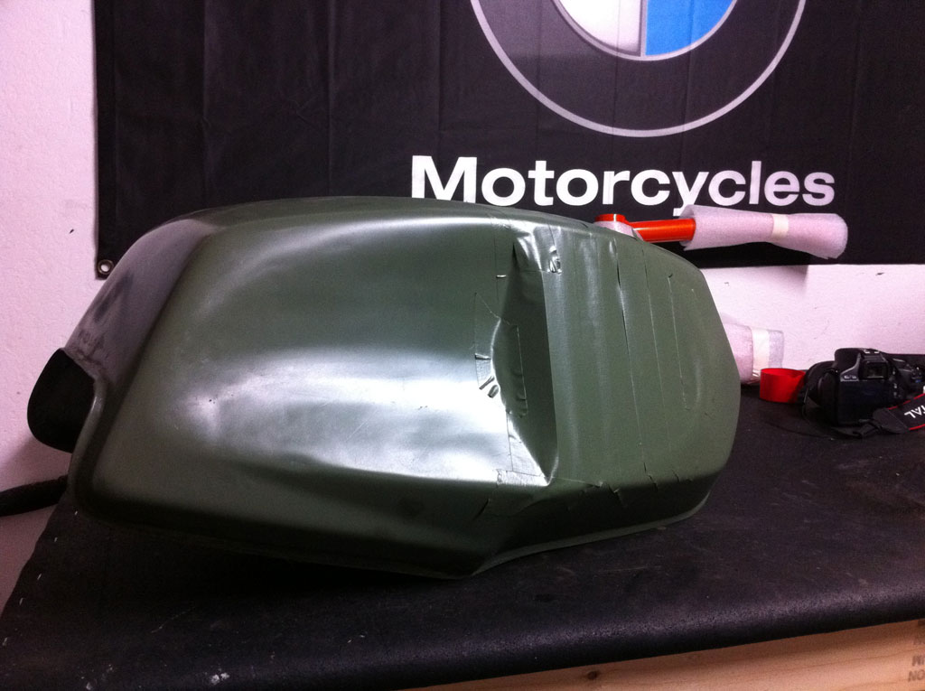 Bmw r65 cafe racer tank #3