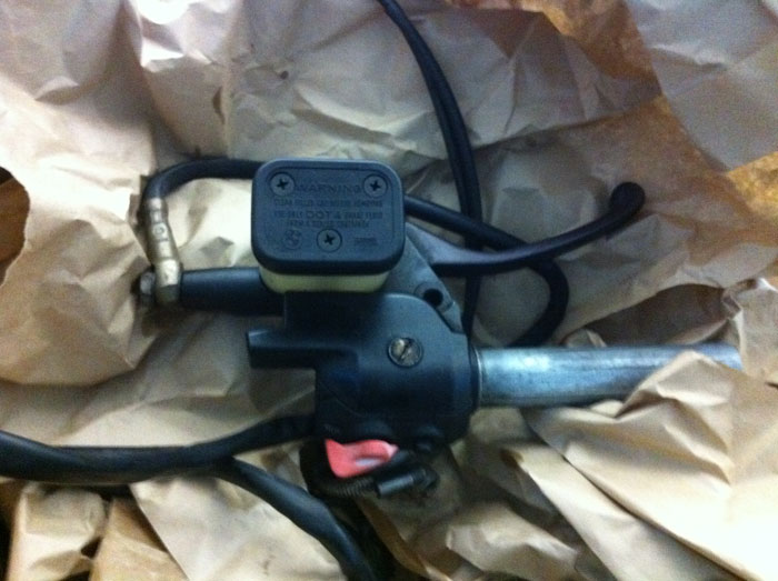 Bmw r65 master cylinder rebuild #4