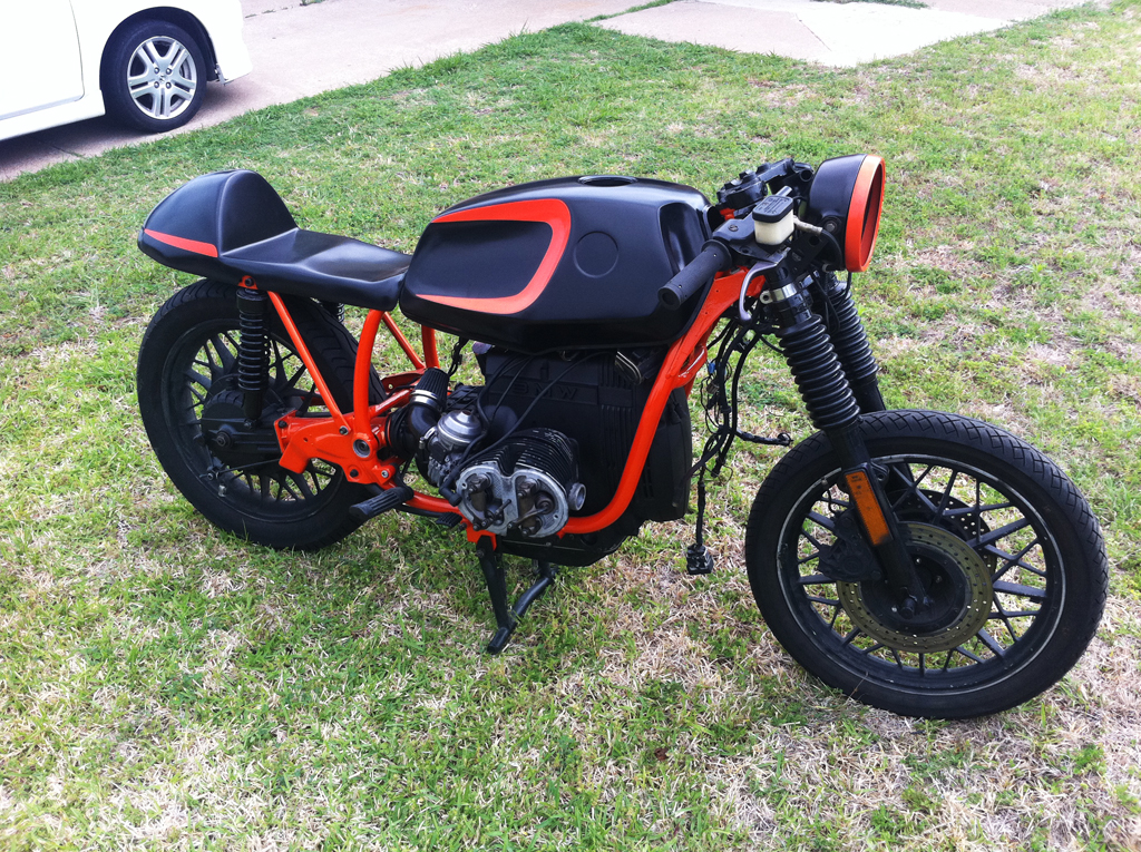 Bmw r65 cafe racer tank #4